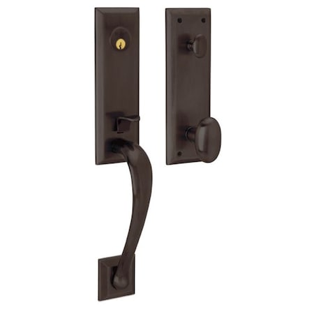Baldwin Full Dummy Handlesets Venetian Bronze 85352.112.RFD